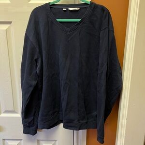 Cutter & Buck Men's V-Neck Sweater in Navy